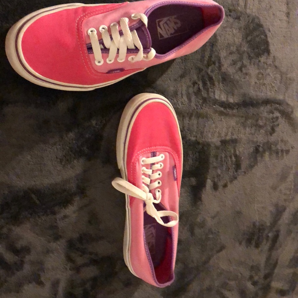 Pink and purple vans